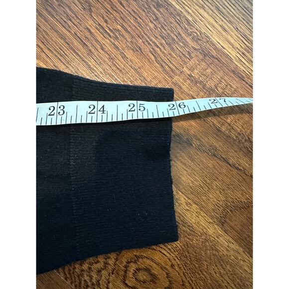 Banana Republic Men’s Cotton Cashmere 1/4 Zip Pullover Black/Red Size XL –Dapper - Picture 8 of 8